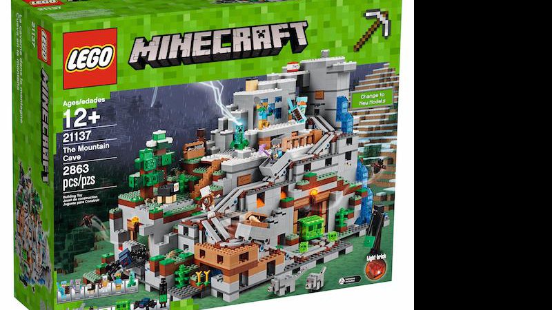 LEGO lança pacote temático de Minecraft com quase 3.000 peças - Foto: Divulgação