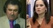 O Deputado Paulo Melo e a apresentadora Isabele Benito bateram boca ao vivo nesta terça-feira (06/06) - Foto: Reprodução/ SBT