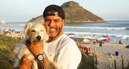 Maurício Mattar e seu cão, Buda - Foto: Reprodução/ Instagram