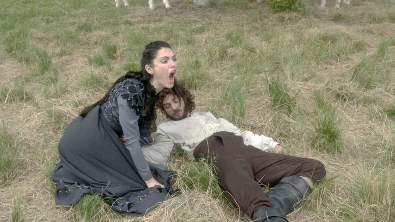 Thomas fica furioso e dá um tiro em Joaquim durante encontro com Anna - Foto: TV Globo