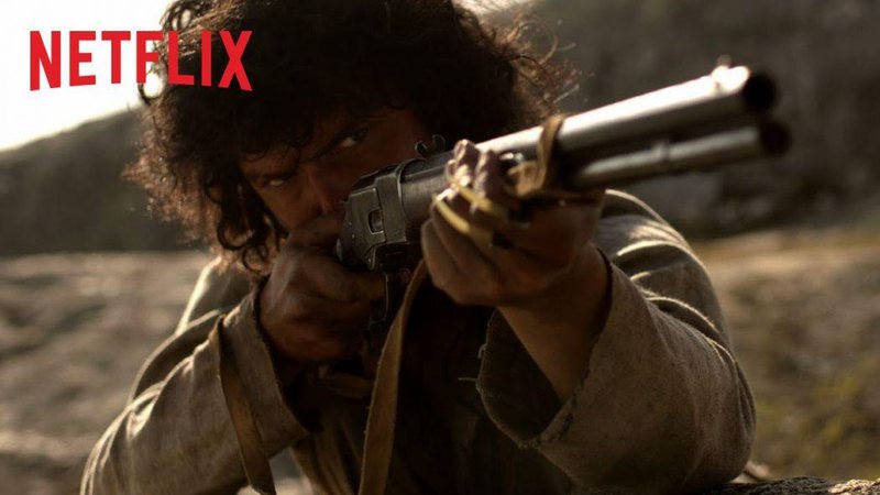 Diogo Morgado como Cabeleira, seu personagem no filme O Matador - Foto: Netflix