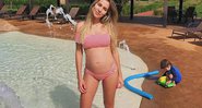 Ex-BBB Adriana Sant’Anna exibe a barriga de sua segunda gravidez - Foto: Reprodução/ Instagram
