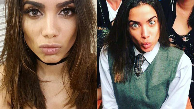 Anitta antes e depois da transformação para comercial - Foto: Reprodução/ Instagram