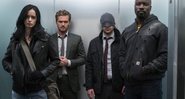 Charlie Cox, Krysten Ritter, Mike Colter e Finn Jones são os protagonistas de Os Defensores, da Marvel - Foto: Netflix/ Sarah Shatz