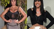 Gracyanne Barbosa e Graciele Lacerda têm semelhanças que vão além dos músculos - Foto: Reprodução/ Instagram