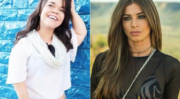 Juliana Caldas será irmã de Grazi Massafera em O Outro Lado do Paraíso - Foto: Reprodução/ Instagram e TV Globo/ Raquel Cunha