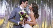 Luiza (Camila Queiroz) e Eric (Mateus Solano) se casarão no Carioca Palace - Foto: TV Globo/ Rafael Campos