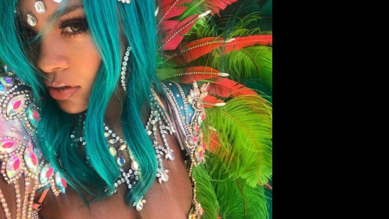 Rihanna mostrou traje que usará em festa em Barbados - Foto: Reprodução/ Instagram