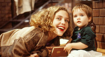 Isabela Garcia e Beatriz Bertu em cena da novela Bebê a Bordo, em 1988 - Foto: TV Globo/ Nelson Di Rago