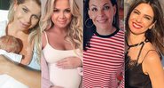 Karina Bacchi, Eliana, Carolina Ferraz e Luciana Gimenez tiveram filhos após os 40 anos - Foto: Reprodução/ Instagram