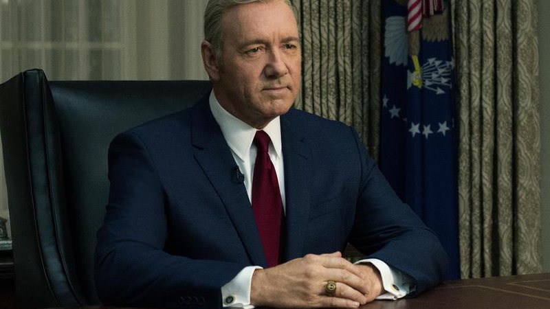 Kevin Spacey na série House of Cards - Foto: Netflix