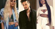 Pablo Vittar, Luan Santana e Anitta estão entre os vencedores do Prêmio Multishow 2017 - Foto: Reprodução/ Instagram