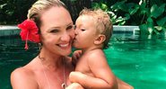 Candice Swanepoel com o filho Anacã, de 1 ano e 3 meses - Foto: Reprodução/ Instagram