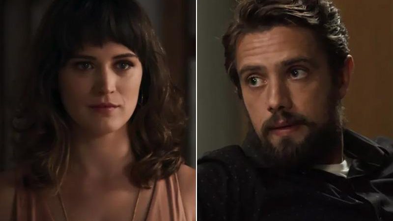 Clara e Renato descobrem o segredo de Samuel em O Outro Lado do Paraíso - Foto: TV Globo