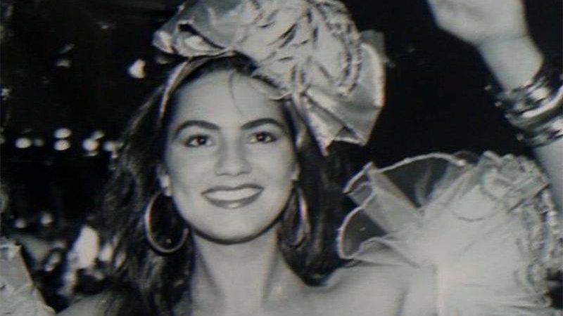Luiza Brunet no carnaval de 1982 - Foto: Reprodução/ Instagram