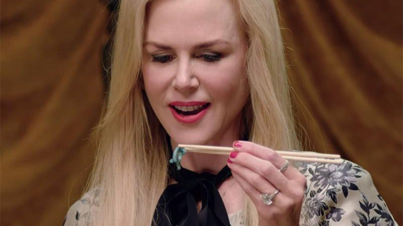 Comer insetos é um dos talentos secretos de Nicole Kidman - Foto: Reprodução/ YouTube