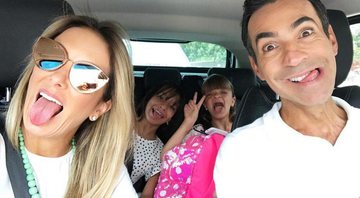 César Tralli, Ticiane e Rafaella curtem as férias na Bahia - Foto: Reprodução/ Instagram