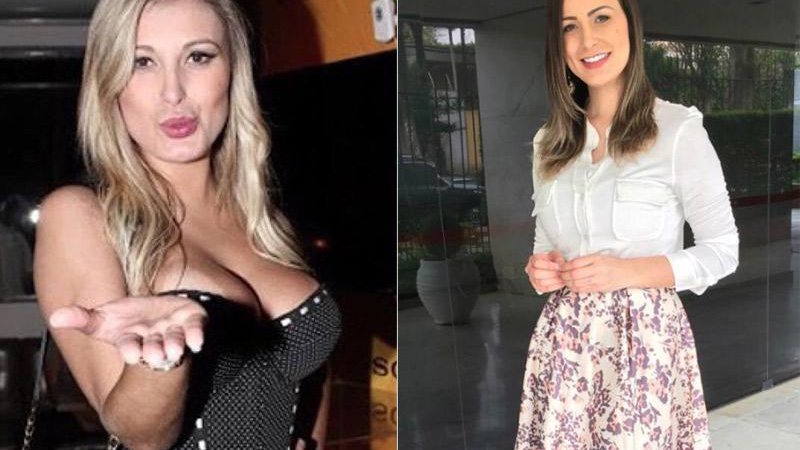 Andressa Urach antes e depois de se tornar evangélica - Foto: Reprodução/ Instagram