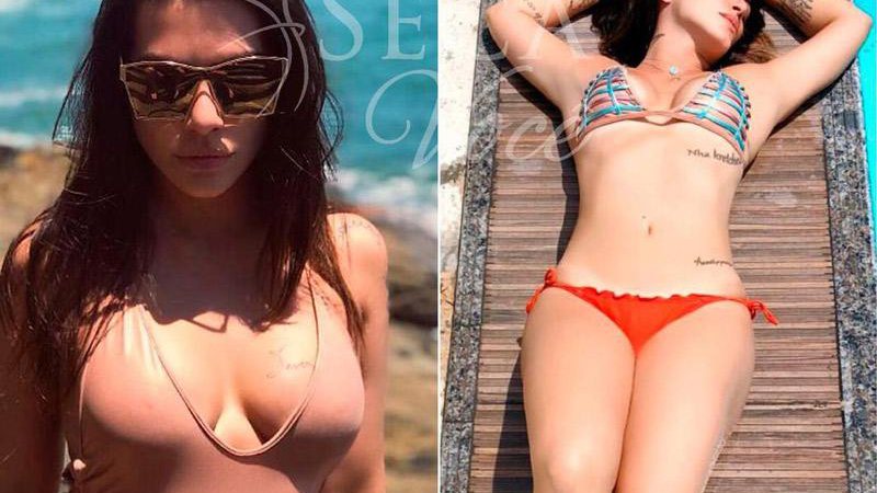 Cleo Pires antes e depois do processo de emagrecimento - Foto: Reprodução/ Instagram