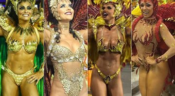 Juliana Paes, Daniela Albuquerque, Cacau Colucci e Letícia Guimarães no Carnaval 2018 - Foto: Reprodução/ Instagram