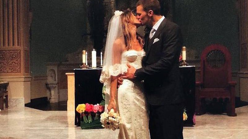 Gisele Bündchen postou foto inédita do casamento com Tom Brady - Foto: Reprodução/ Instagram