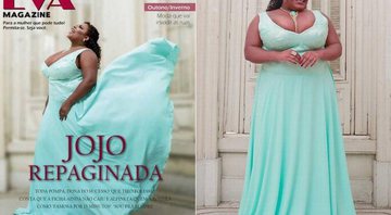 Jojo Toddynho na capa e no ensaio da revista Nova Eva - Foto: Divulgação/ Nova Eva Magazine