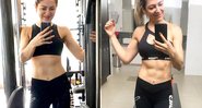 Karina Lucco mostrou mudanças no corpo após 10 meses de dieta balanceada e exercícios físicos - Foto: Reprodução/ Instagram