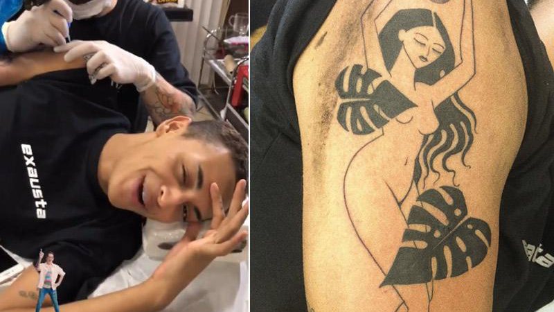 Pabllo Vittar exibe sua mais nova tatuagem no Instagram - Foto: Reprodução/ Instagram