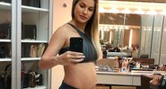 Andressa Suita exibe barriga de cinco meses na web - Foto: Reprodução/ Instagram
