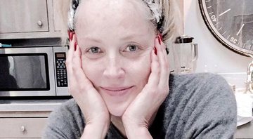 Sharon Stone posou sem maquiagem e recebe elogios dos seguidores - Foto: Reprodução/ Instagram