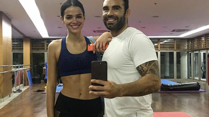 Bruna Marquezine com o personal Chico Salgado - Foto: Reprodução/ Instagram