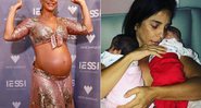Débora Nascimento, Ivete Sangalo, Patrícia Abravanel e Clara Aguilar estão na lista das famosas que se tornaram mamães em 2018 - Foto: Reprodução/ Instagram/ Montagem CENAPOP