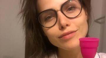 Letícia Colin incentivou o uso do coletor menstrual na web - Foto: Reprodução/ Instagram