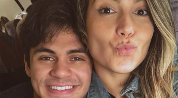 Lucas Veloso pediu Nathália Melo em namoro no palco do Domingão do Faustão - Foto: Reprodução/ Instagram