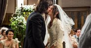 Cecilia (Anaju Dorigon) e Rômulo (Marcos Pitombo) conseguirão se casar em Orgulho e Paixão - Foto: TV Globo/ Raquel Cunha