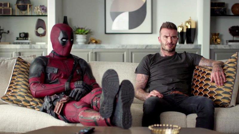 David Beckham trolla Deadpool em novo vídeo de Deadpool 2 - Foto: Reprodução