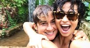 LanLan e Nanda Costa em viagem recente para a Bahia - Foto: Reprodução/ Instagram