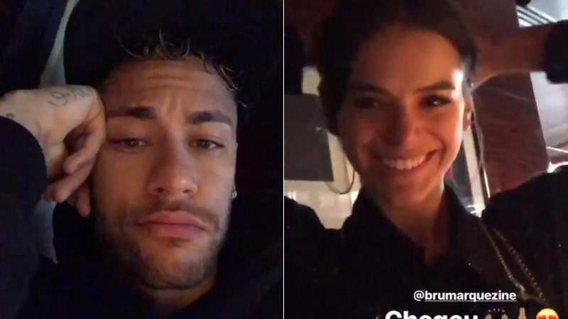 Neymar assistiu convocação ao lado de Bruna Marquezine - Foto: Reprodução/ Instagram