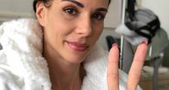 Ana Furtado optou pela crioterapia para diminuir a queda de cabelos após a quimioterapia - Foto: Reprodução/ Instagram