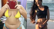 Camila Carvalho perdeu 34 quilos sem cirurgias ou procedimentos estéticos - Foto: Reprodução/ Instagram