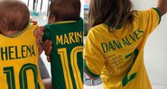 Ivete Sangalo mostrou os filhos vestindo uniforme do Brasil - Foto: Reprodução/ Instagram