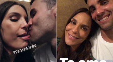 Ivete Sangalo comemorou o aniversário do marido, Daniel Cady, com a família, na noite desta segunda-feria (04/06) - Foto: Reprodução/ Instagram