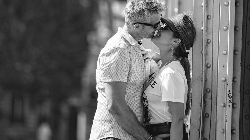 Otaviano mostra beijão em Flávia Alessandra - Foto: Reprodução/ Instagram