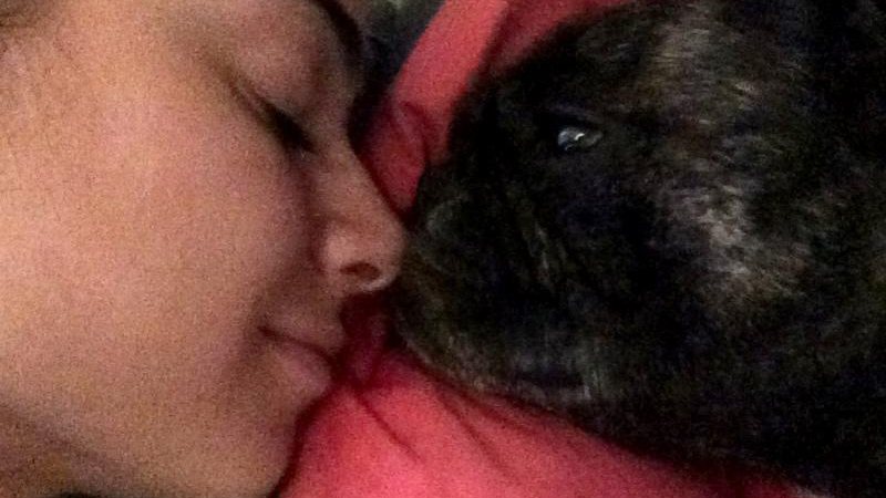 Thaila Ayala e seu cachorrinho de estimação Zaca - Foto: Reprodução/ Instagram