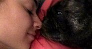 Thaila Ayala e seu cachorrinho de estimação Zaca - Foto: Reprodução/ Instagram