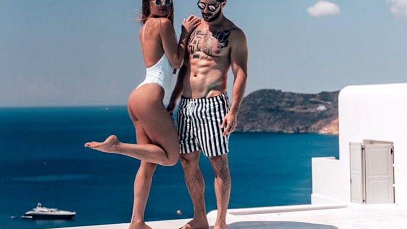 Alok e Romana estão curtindo férias em Mikonos, na Grécia - Foto: Reprodução/ Instagram