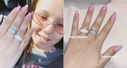 Larissa Manoela exibe anel de compromisso na web - Foto: Reprodução/ Instagram