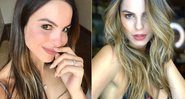 Sthefany Brito antes e depois de mudar o visual e ficar loiríssima - Foto: Reprodução/ Instagram