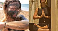 Carolina Dieckmann tomou banho com a lama do Mar Morto - Foto: Reprodução/ Instagram