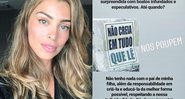 Grazi Massafera ficou irritada com notícia de suposto revival com Cauã - Foto: Reprodução/ Instagram